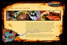 Out of the Fire Cafe website